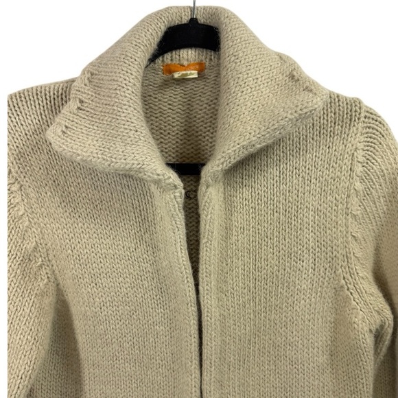 J. Crew Long Line Chunky Alpaca Blend Duster Cardigan L - Picture 4 of 14